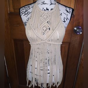Handmade Macrame Halter Top